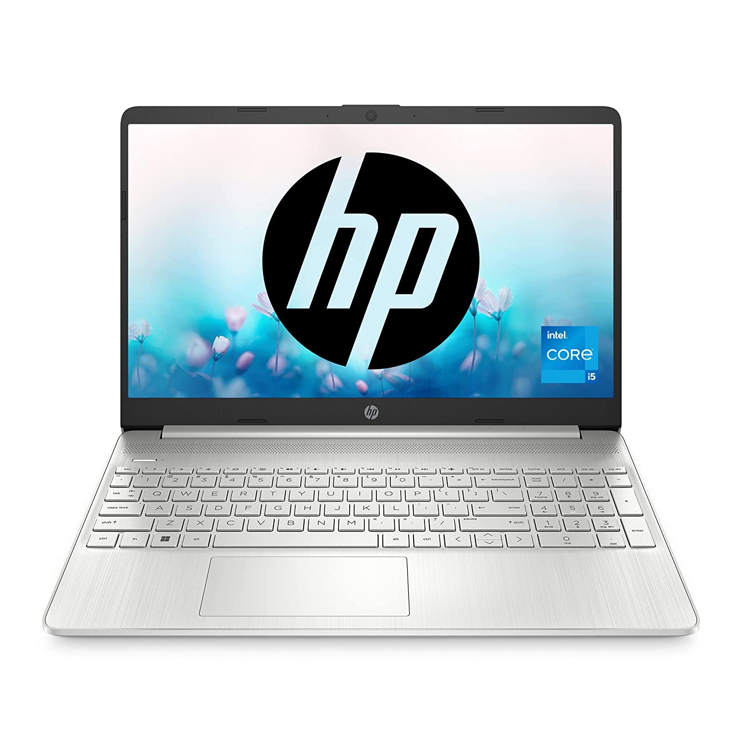 Hp 15s core i7 12th gen 8gb 512ssd 15.6"dos no touch natural silver