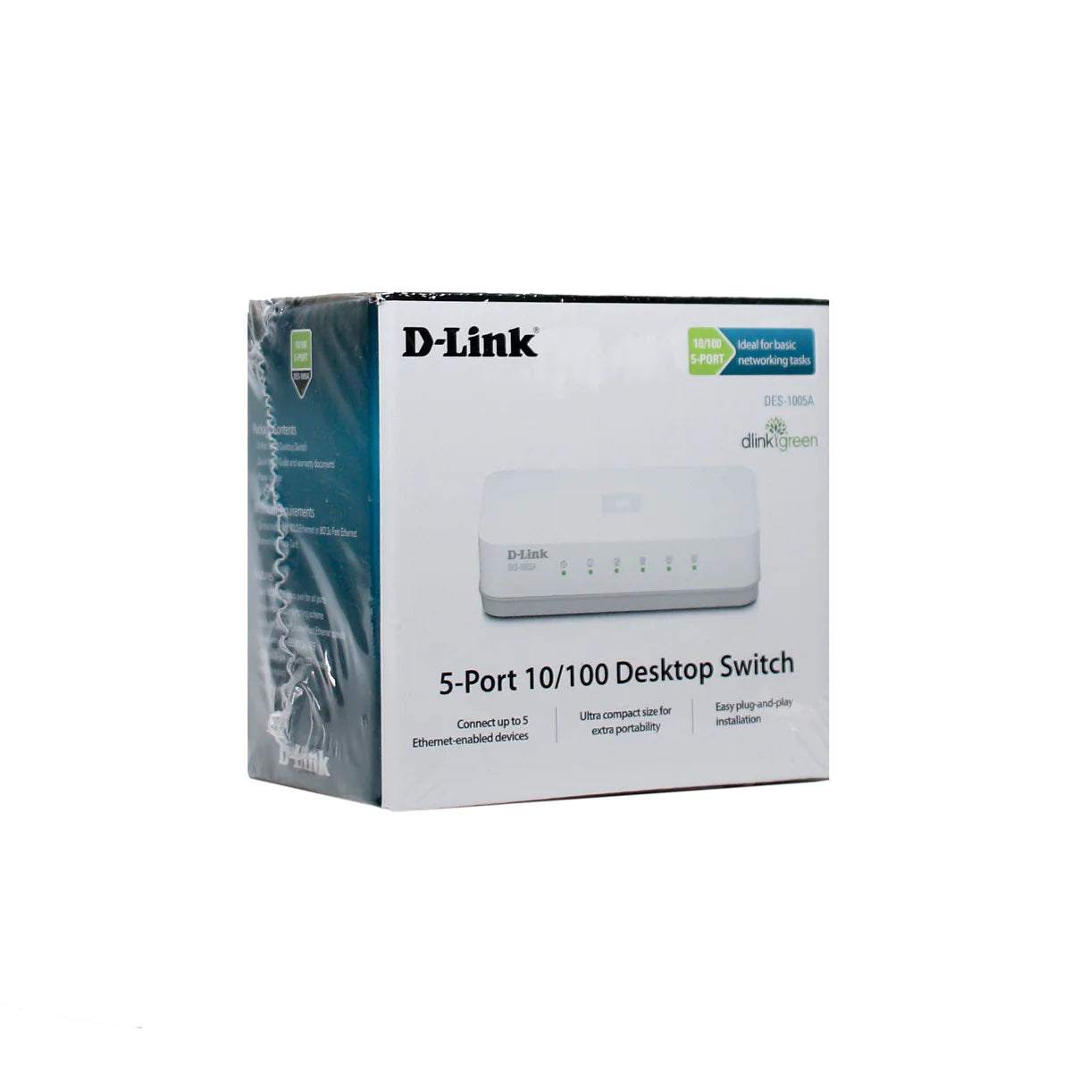 D-Link DES-1005C 5-Port Desktop Switch