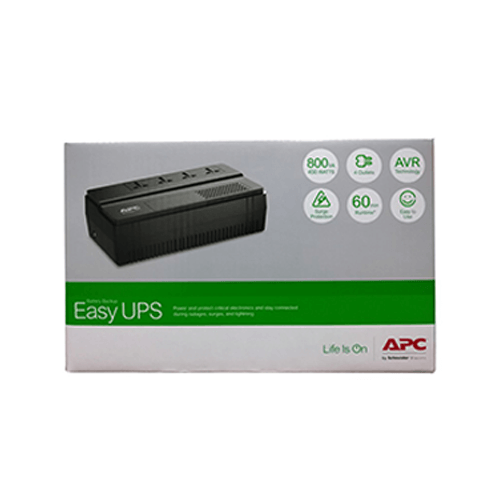 APC Easy UPS 800VA AVR Universal Outlet 230V