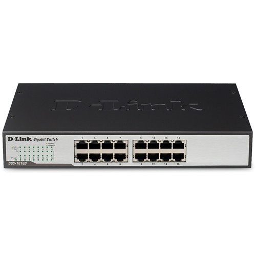 D-Link 16-Port 10/100 Switch (DGS-1016D)