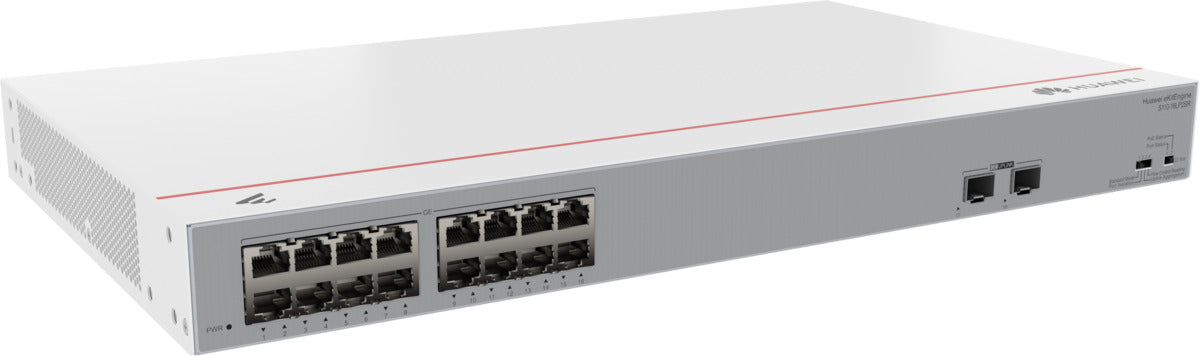 Huawei S110-16LP2SR (16*10/100/1000BASE-T ports, 2*GE SFP ports, PoE+, AC power)
