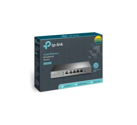 TP-Link TL-R480T+ Load Balance Broadband Router – Multi-WAN Business Router with 4 WAN Support & 5 Fast Ethernet Ports