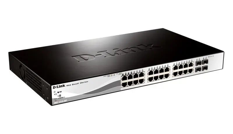 D-Link 28-Port Gigabit Smart Managed Switch Non-POE (DGS-1210-28)