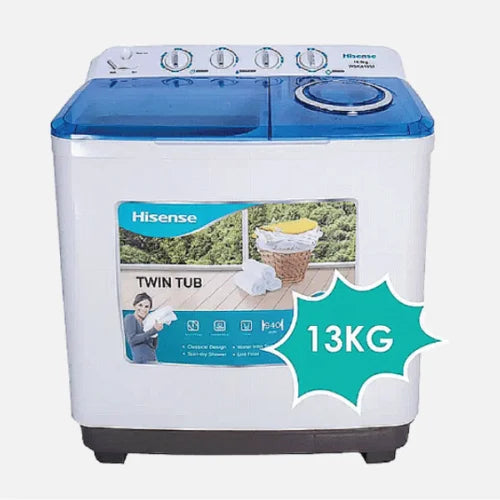 Hisense 13.5KG Top Load Twin Tub Washing Machine WSRB143W