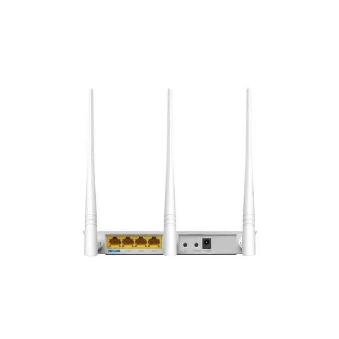 Tenda F6 Wireless N300 WiFi Router - 300Mbps High-Speed Router with 4 High-Gain Antennas