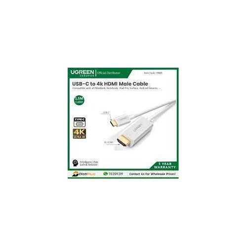 UGREEN USB-C to HDMI Male-to-Male 1.5m 4K Video Cable