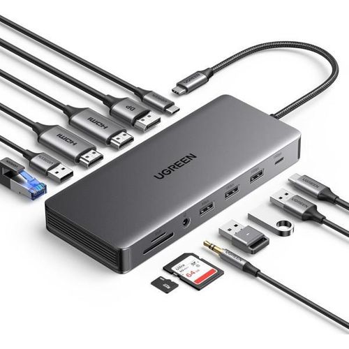UGREEN Revodok Pro 313 USB-C 13-In-1 Multifunction Docking Station