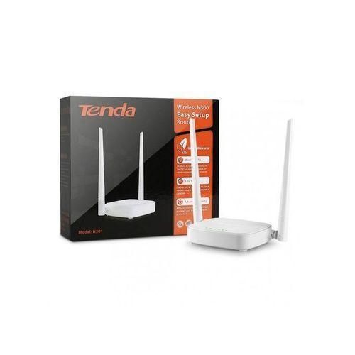Tenda N301 Wireless N300 WiFi Router - 300Mbps Home Broadband Router with 2 High-Gain Antennas