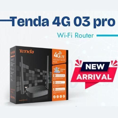 Tenda 4G03 Pro 4G LTE WiFi 6 Router