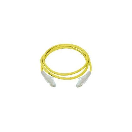 D-Link 1M Cat6A 10G UTP 24 AWG PVC Round Patch Cord - Yellow