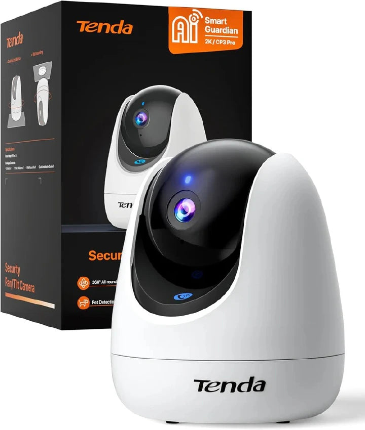 Tenda CP3 Smart WiFi IP Camera – 1080P Full HD Indoor Security Camera