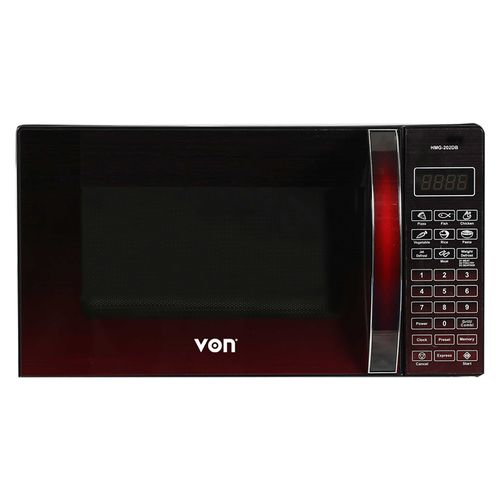 VON VAMG-20DGB Digital Grill Microwave Oven, 20L
