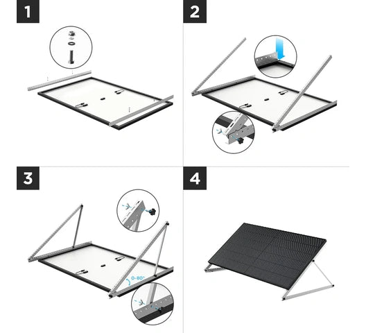 EcoFlow Tilt Mount Bracket 50-Inch