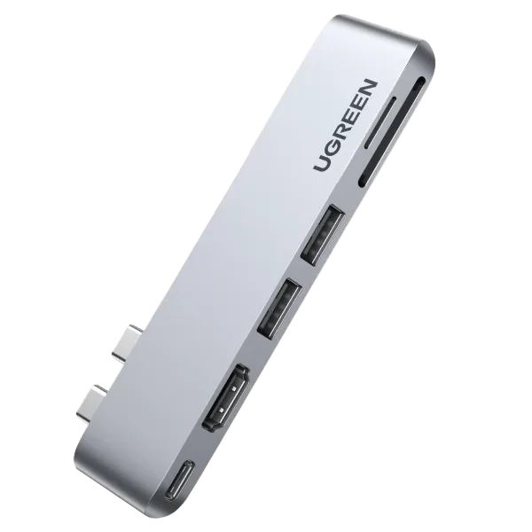 UGREEN 6-in-2 USB-C Multifunction Adapter (CM380 UG-80856 / UG-80857}