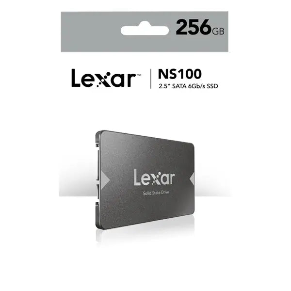 Lexar 256GB NS100 2.5 SATA III (6Gb/s) Internal SSD LNS100-256RB
