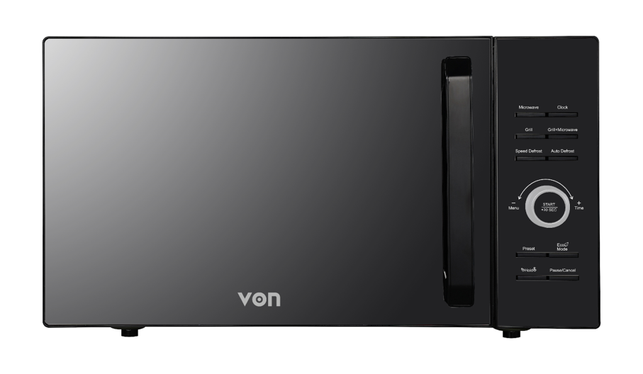 VON VAMS-25DGK Digital Grill Microwave Oven, 25L - 900W
