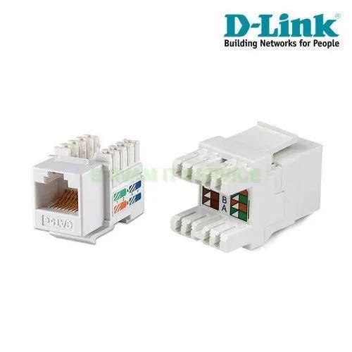D-Link Cat6 UTP Keystone Jack (NKJ-C6WHI1B21 )