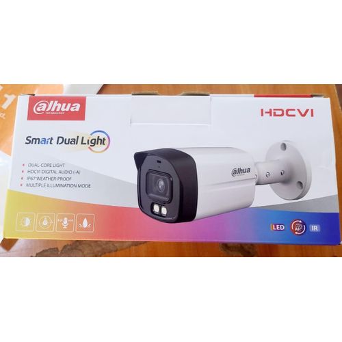Dahua DH-HAC-HFW1200CLP-IL-A-0360B-S6 2MP Smart Dual Light HDCVI Fixed-Focal Bullet Camera