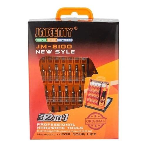 Jakemy JM-8100 32-in-1 Professional Screwdriver Tool Set