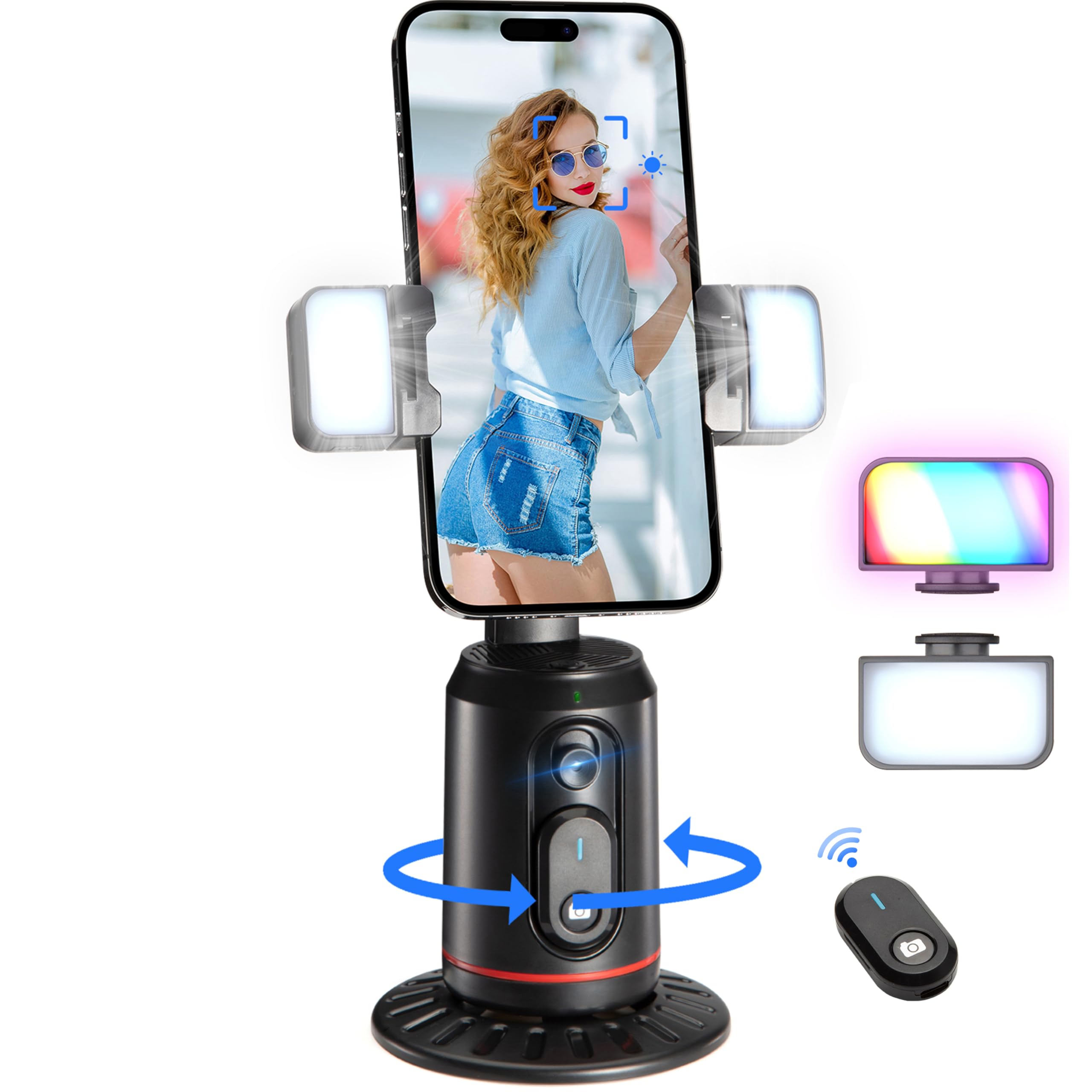 360 Rotating Face Tracking phone holder