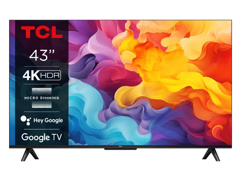 TCL 43 inch UHD 4K Google Smart TV New Model 2025