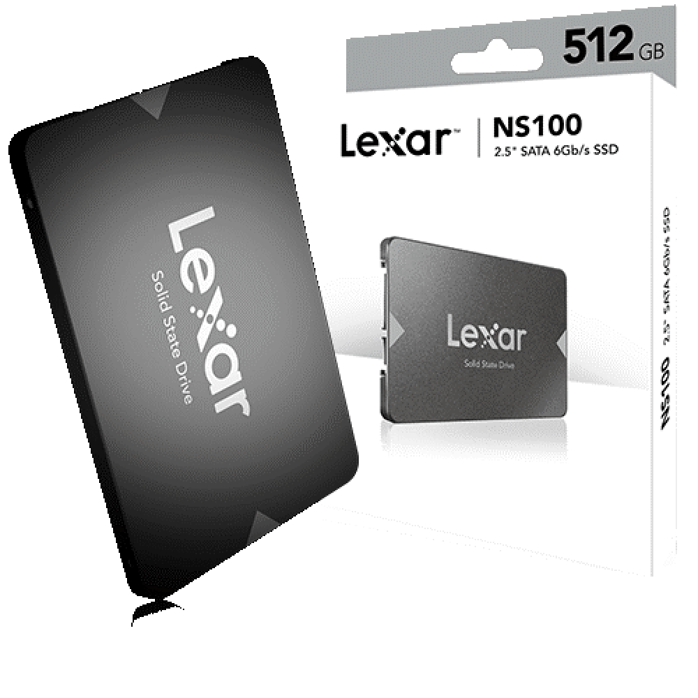 Lexar NS100 2.5” SATA Internal SSD – 512GB – LNS100-512RB
