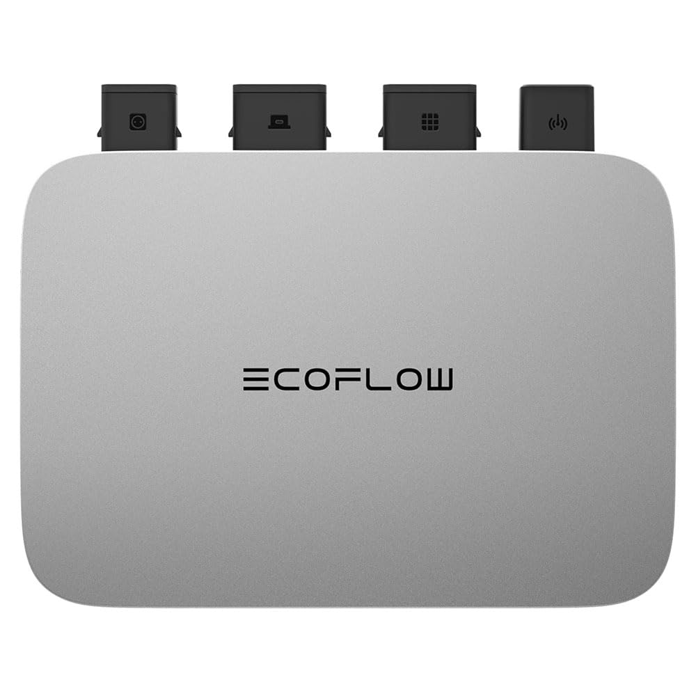 EcoFlow PowerStream 800W Micro Inverter - Grid-Tied Solar Micro Inverter for Home Balcony Solar Systems
