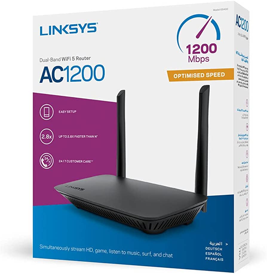 Linksys Wireless Router E5400