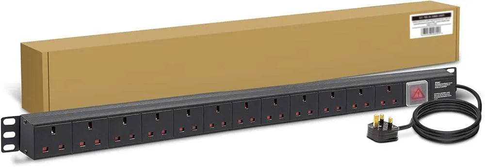 MTN 12-Way UK Plug Power Distribution Unit (PDU)