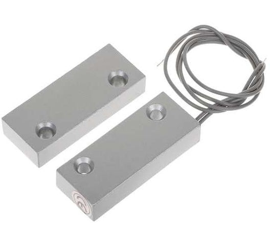 Short Metallic Door Magnetic Contact for Alarm & Access Control Systems