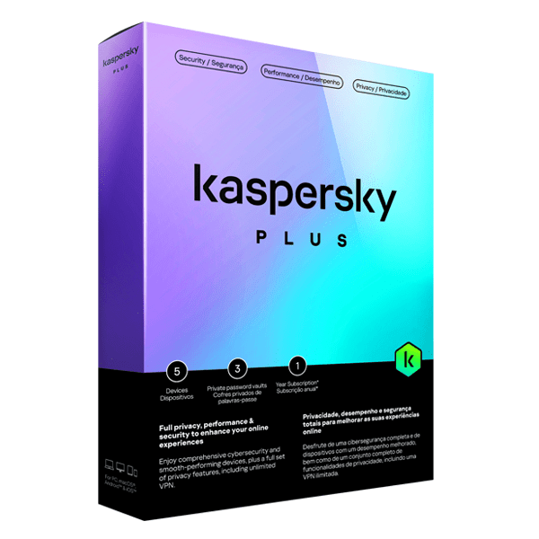 Kaspersky Plus Internet Security 5 Devices