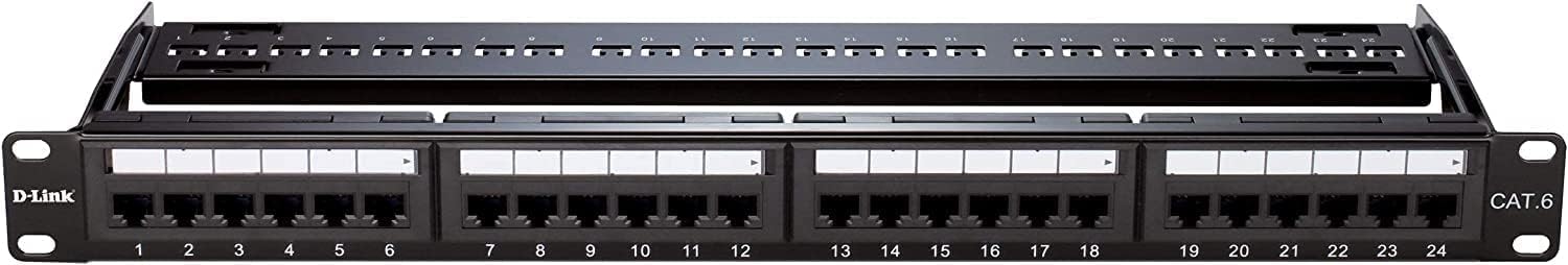 D-Link Cat6 24-Port Patch Panel (NPP-C61BLK241 )