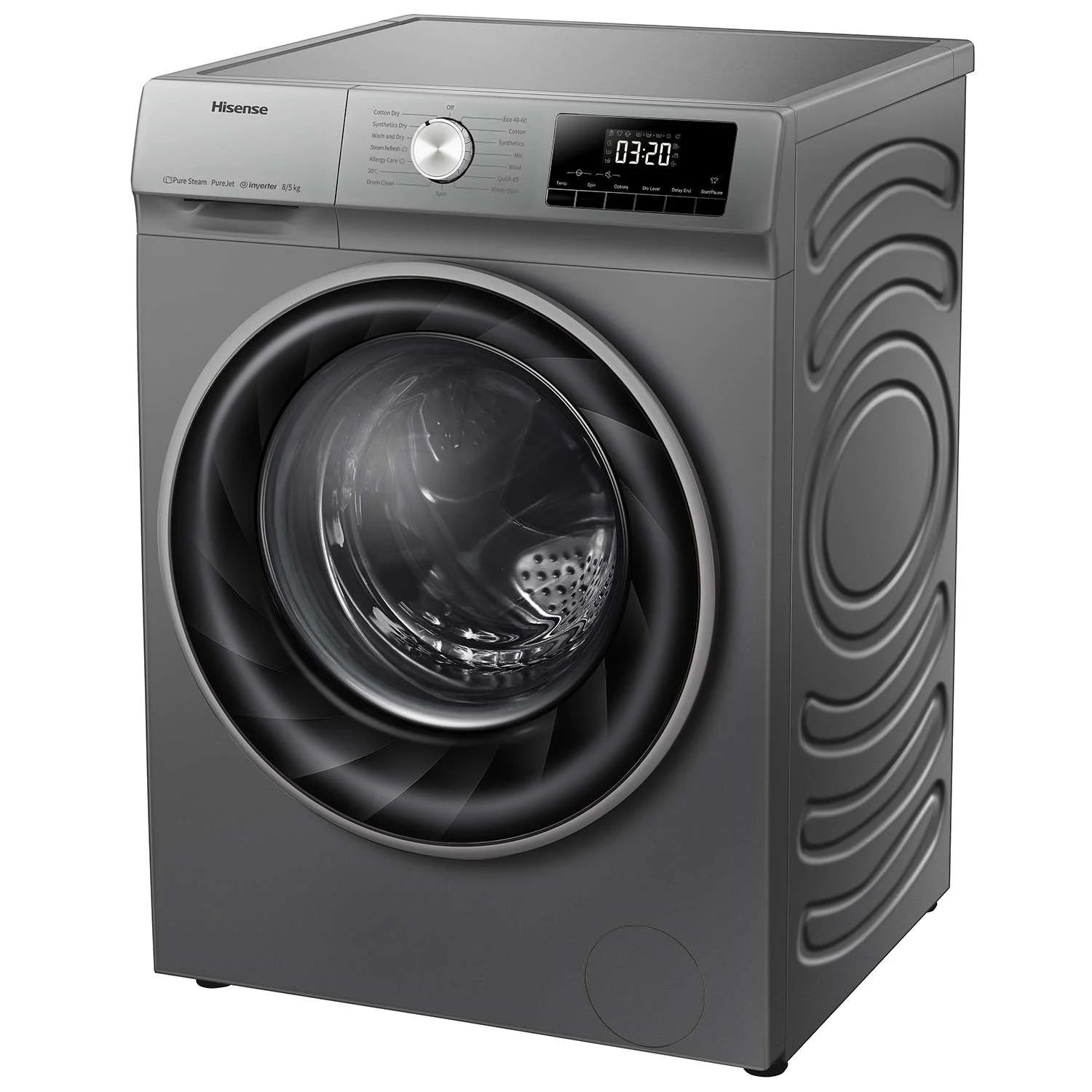 Hisense 7KG Full Automatic Front Load Washing Machine WFQP7012EVMT