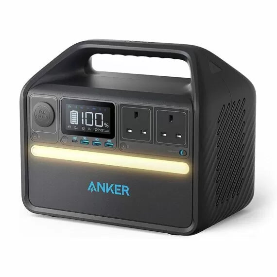 Anker 535 Portable Power Station (Powerhouse 512Wh) Black