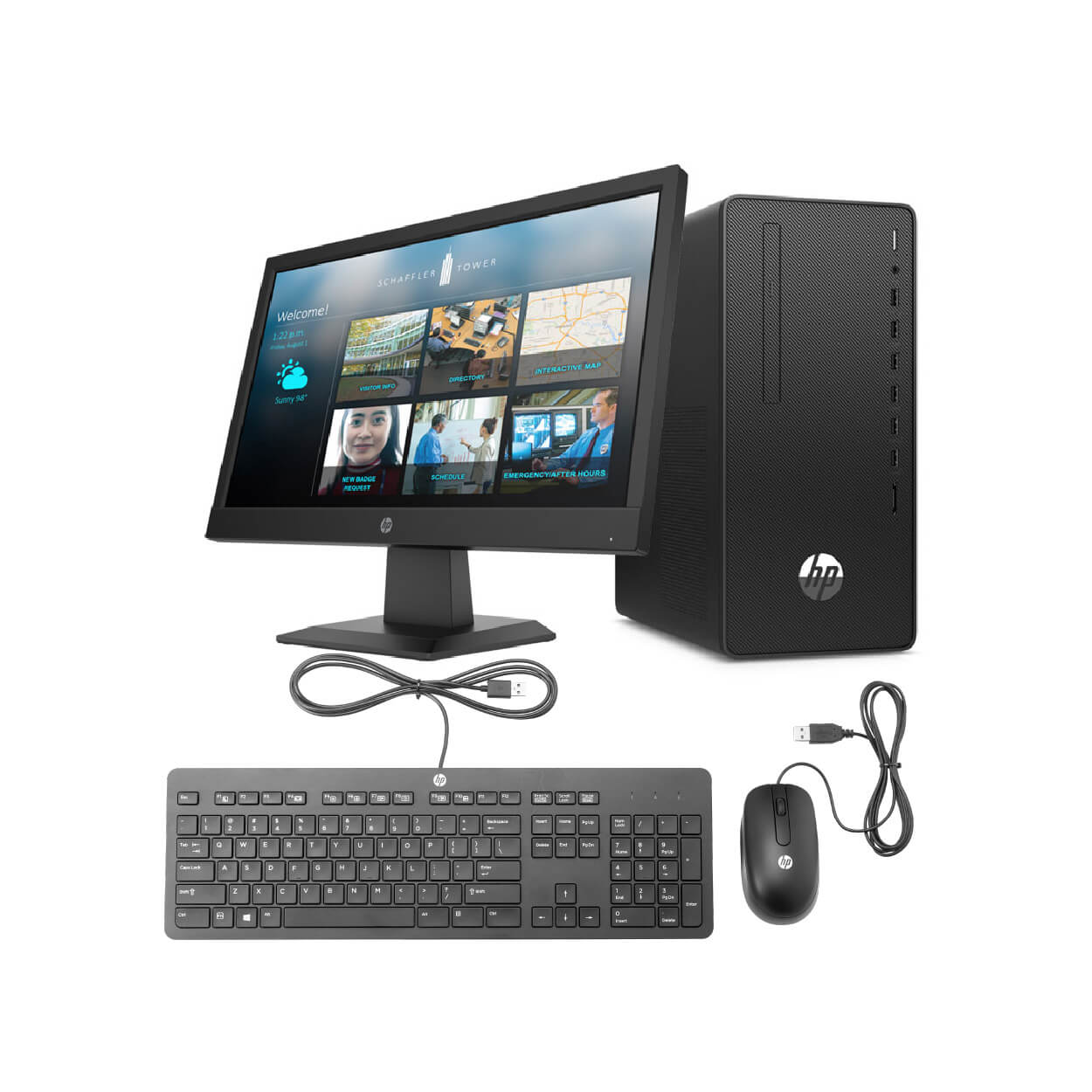 HP 290 G4 Core I5 4GB 1TB 18.5" TFT