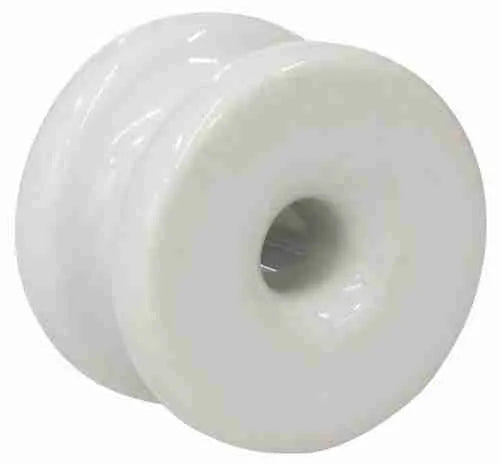Porcelain Bobbin Reel Insulator Off