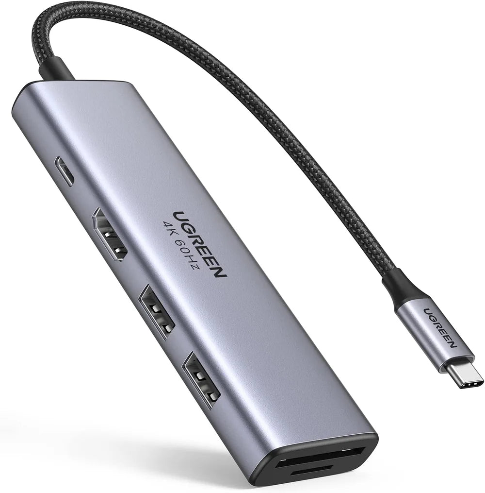 UGREEN CM511 UG-15596 5-in-1 USB-C Multifunction Adapter