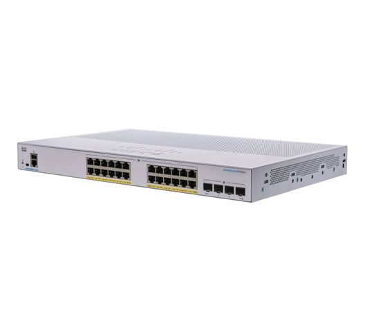 Cisco Business CBS350-24P-4G 24-Port Gigabit PoE+ Managed Switch