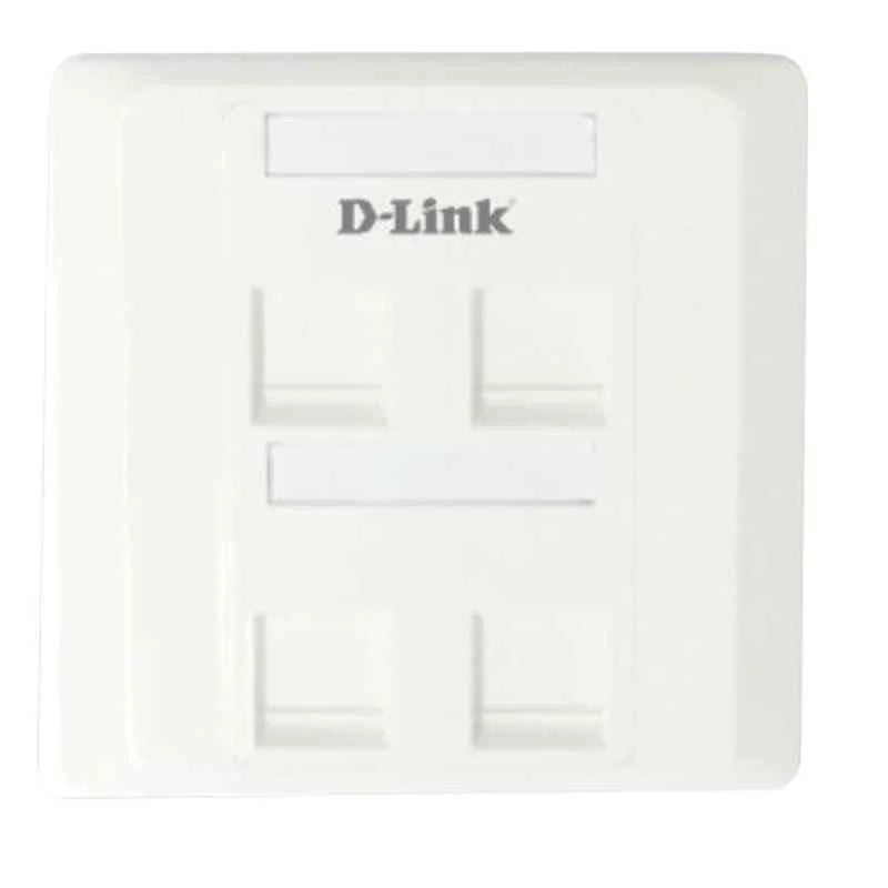 D-Link 4-Port Keystone Faceplate