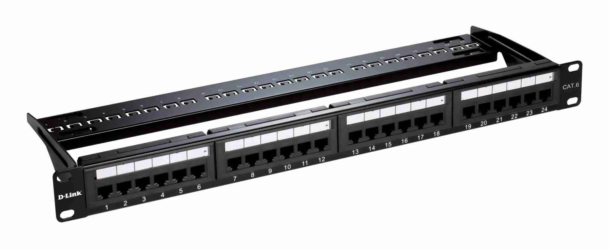 D-Link Cat6 24-Port Patch Panel (NPP-C61BLK241 )