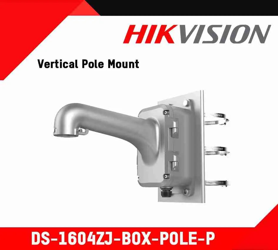 Hikvision DS-1604ZJ-BOX-POLE Vertical Pole Mount Bracket