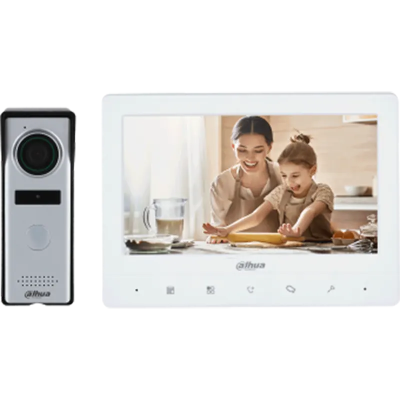 Dahua KTA02 Analog Video Intercom Kit with 7-Inch Indoor Monitor