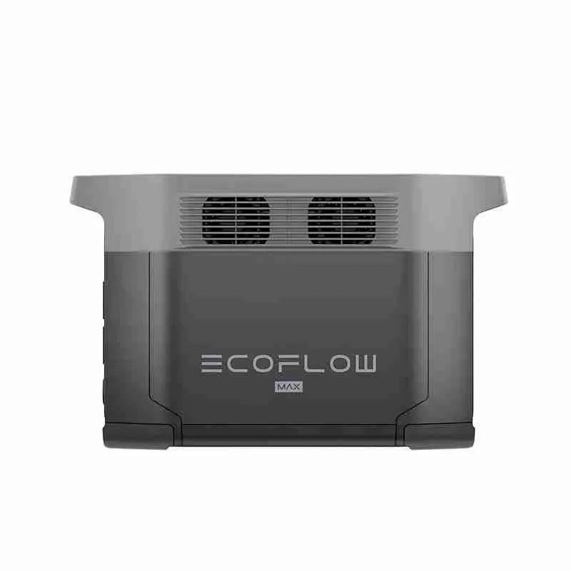 EcoFlow DELTA 2 Max Portable Power Station EFDELTA2Max-UK - 2048Wh LiFePO4 Battery, 2400W Solar Generator with Fast Charging