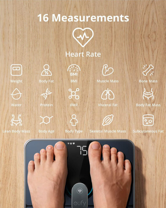 Anker Eufy Smart Scale P2 Pro Black