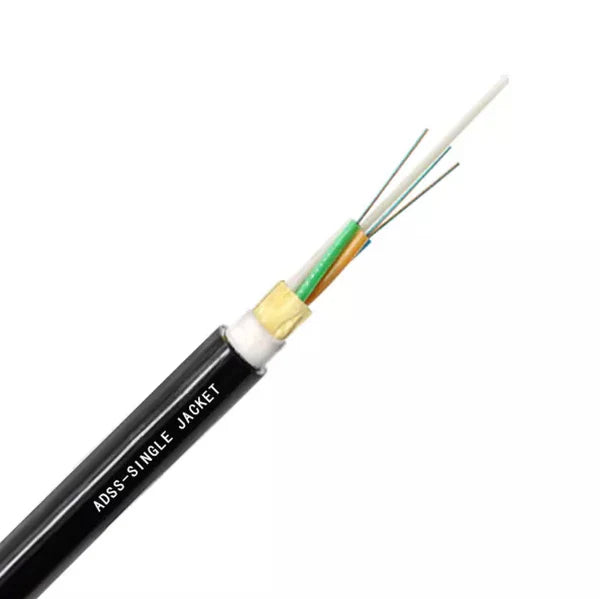 ADSS 24 Core G.652D Fiber Optic Cable 60m Span (4km Roll)