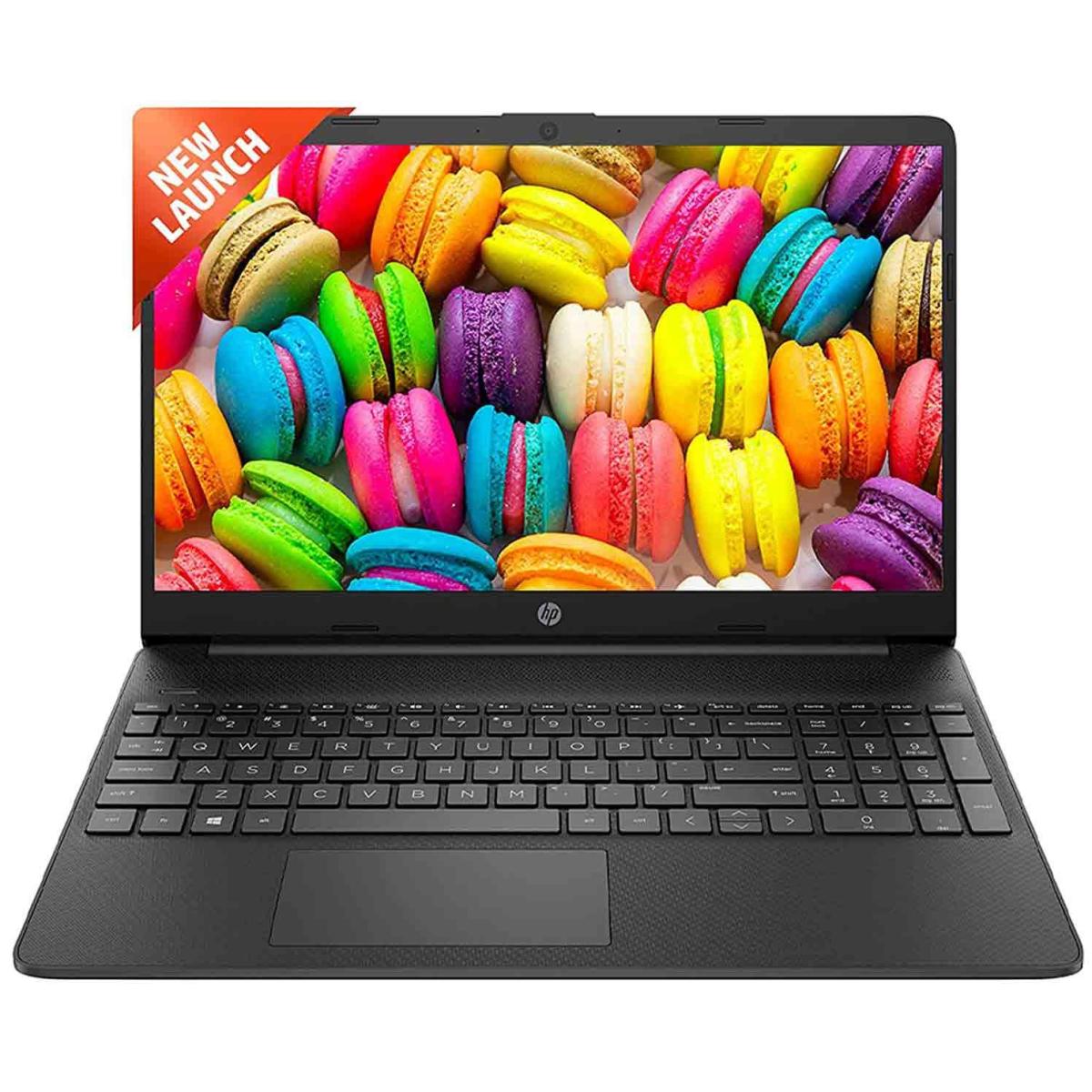 Hp 15s core i3 12th gen 4gb 256 ssd 15.6" jet black