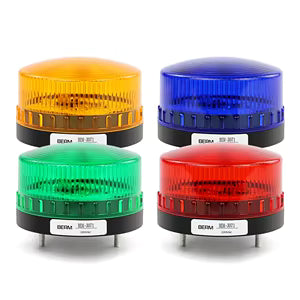 12V DC LED Strobe Light for Security & Alarm Systems (Multiple Colors)