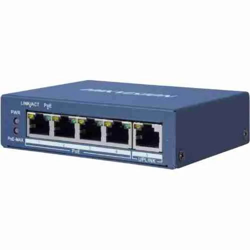 Hikvision DS-3E1105P-EI/M(O-STD) 4-Port Fast Ethernet Smart Managed PoE Switch