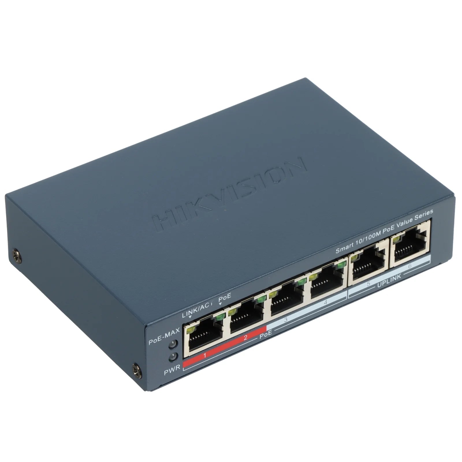 Hikvision DS-3E1105P-EI/M(O-STD) 4-Port Fast Ethernet Smart Managed PoE Switch