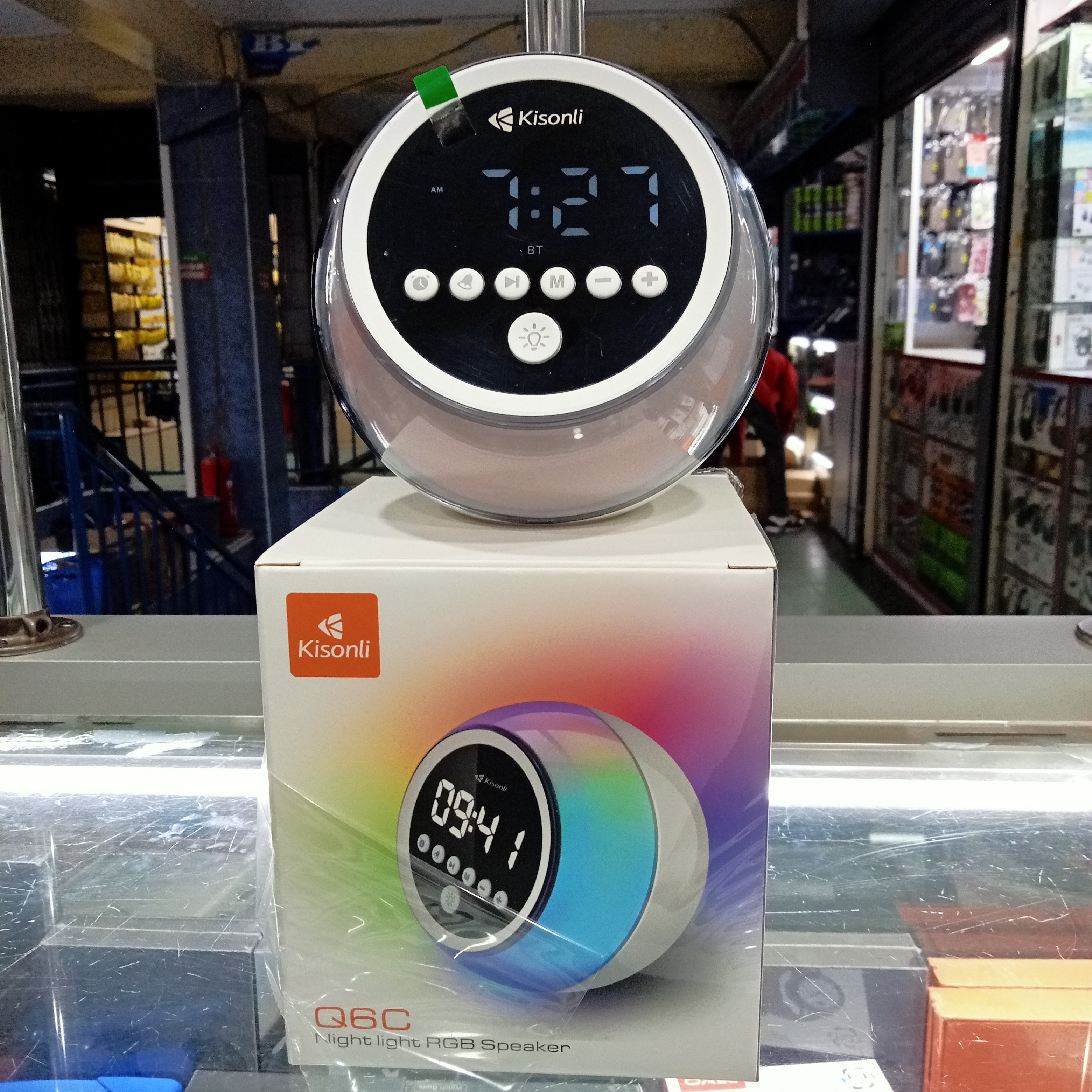 Kisonli Q6C Night Light RGB Speaker